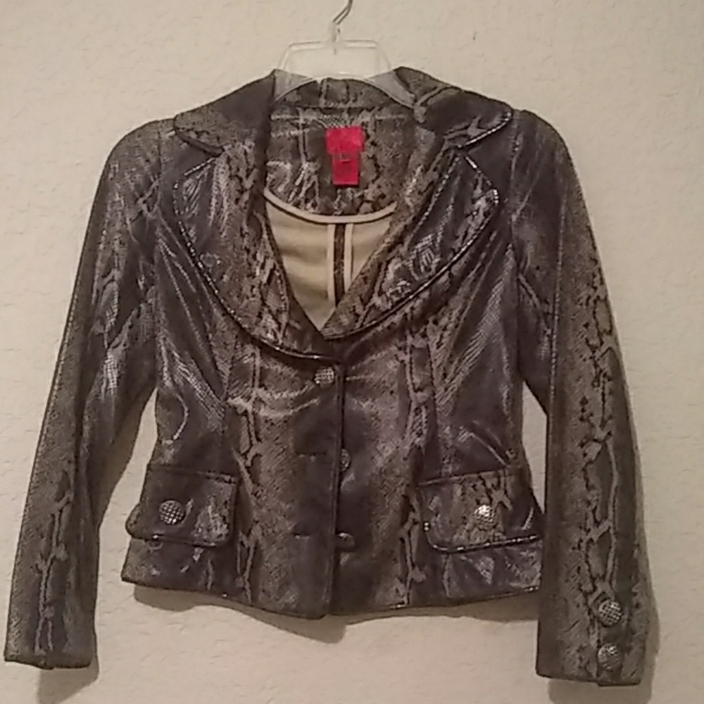 V Christina snake jacket
